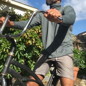 Vintage Green Patagonia Capilene Turtleneck